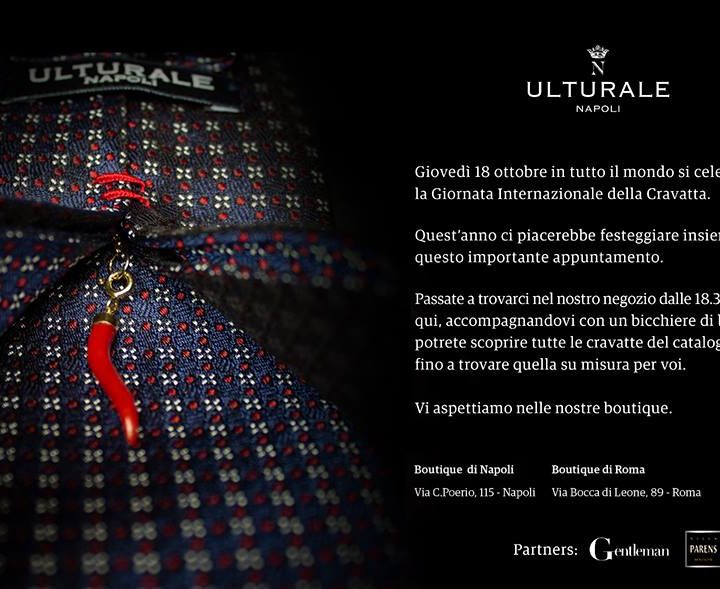 Ulturale celebra la Giornata Internazionale della Cravatta