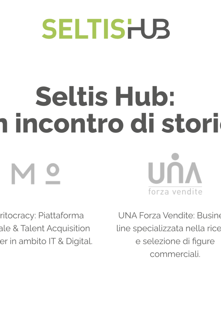 Seltis Hub cresce e accoglie nella sua galassia Jobmetoo, prima piattaforma digitale  dedicata al recruiting delle persone con disabilità e appartenenti alle categorie protette